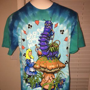 NEW 2009 Grateful Dead Alice In Wonderland Who Are You Medium T Shirt  Box LB1